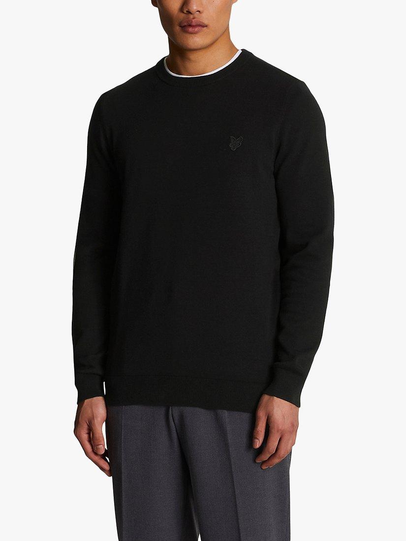 Lyle & Scott Tonal Eagle Crew Neck Jumper