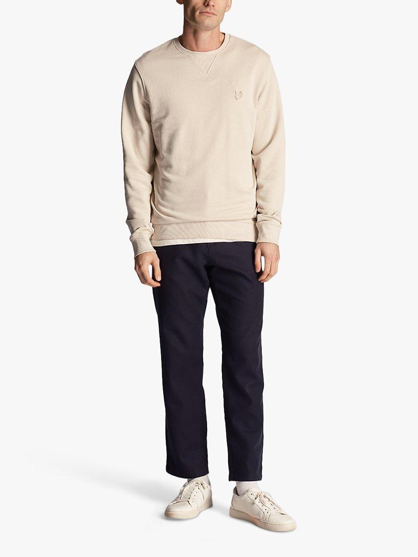 Lyle & Scott Tonal Eagle Sweatshirt, W870 Cove, XS