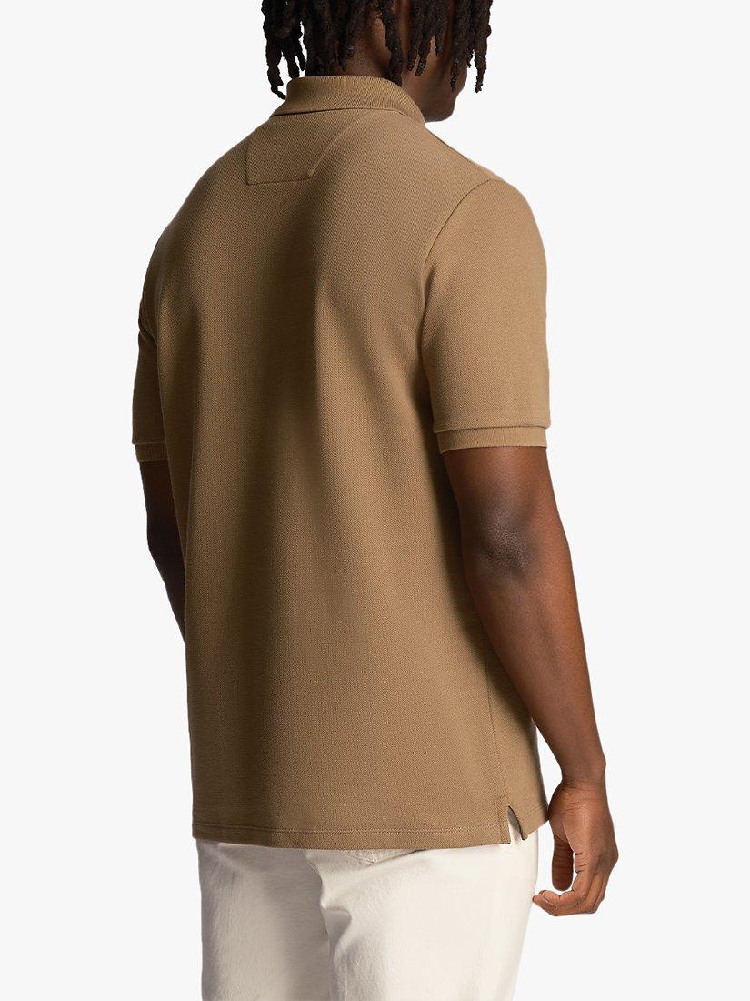 Product image 2 of 5, which shows Lyle & Scott Flatback Pique Polo Shirt, Woolwich, S