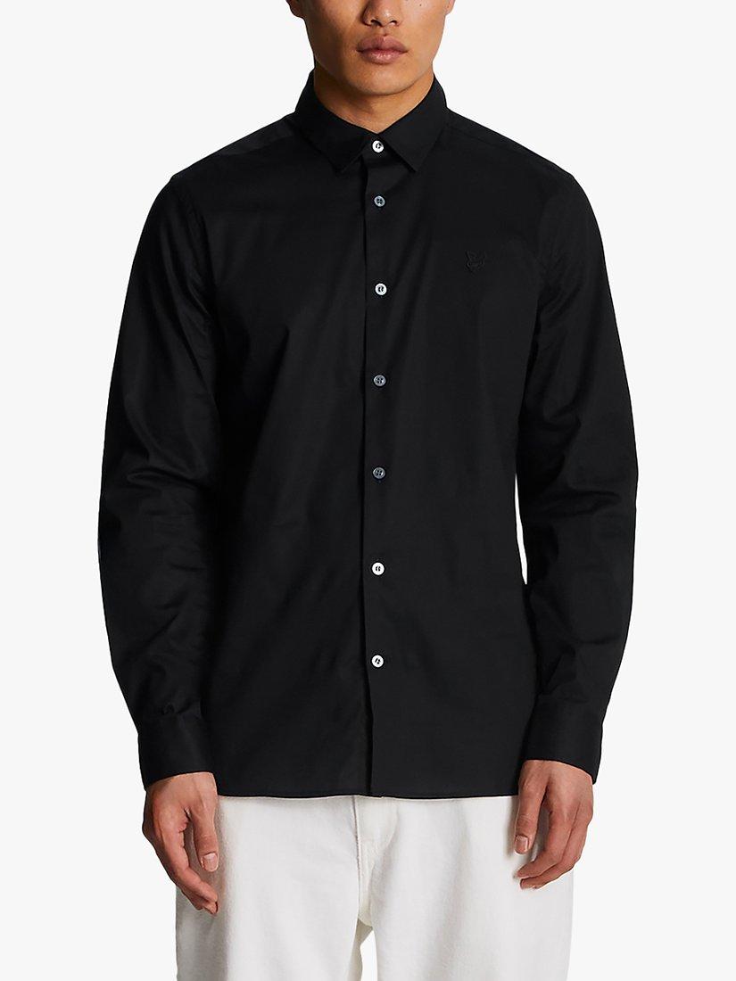 Lyle & Scott Slim Fit Long Sleeve Poplin Shirt