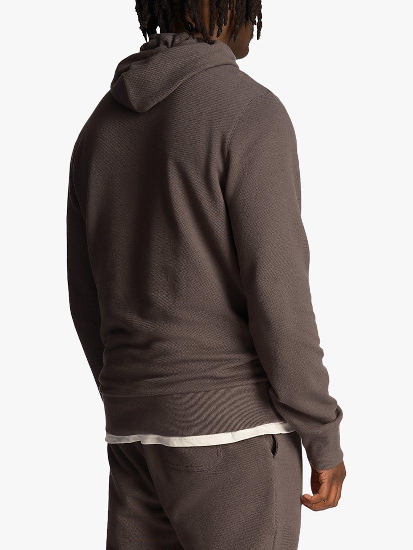 Lyle & Scott Loopback Utility Hoodie, Brown, S