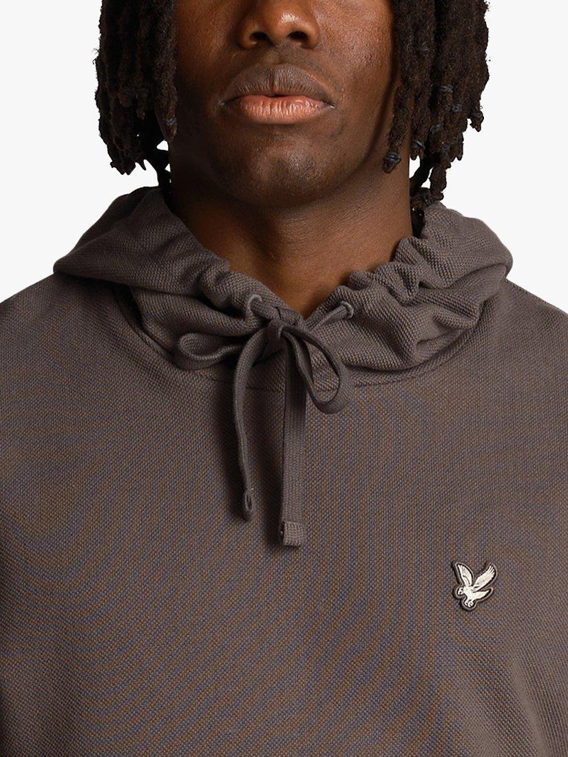 Lyle & Scott Loopback Utility Hoodie, Brown, S