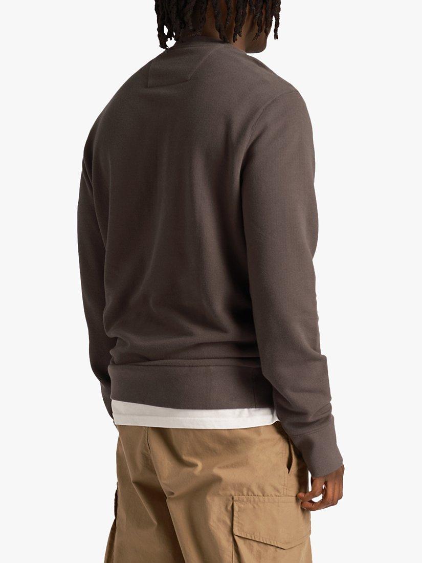 Product image 2 of 5, which shows Lyle & Scott Loopback Utility Sweatshirt, X009 Terra Nova, S