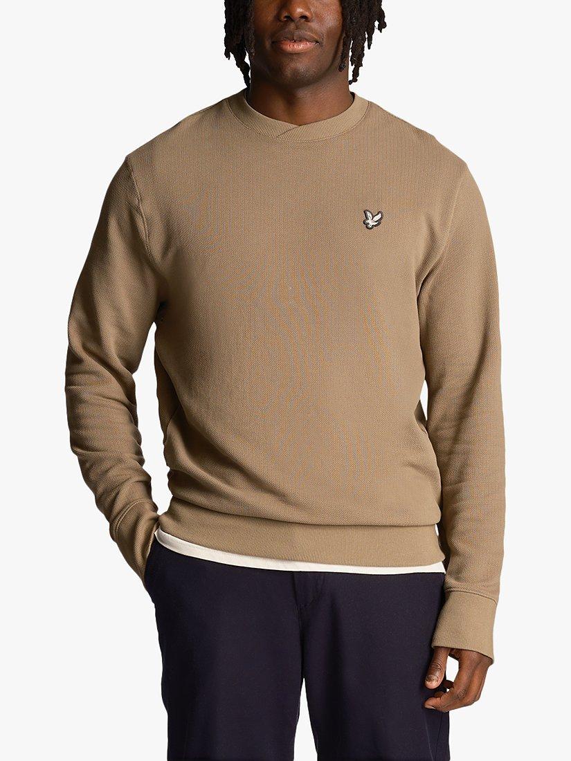 Product image 1 of 5, which shows Lyle & Scott Loopback Utility Sweatshirt, W837 Woolwich, S