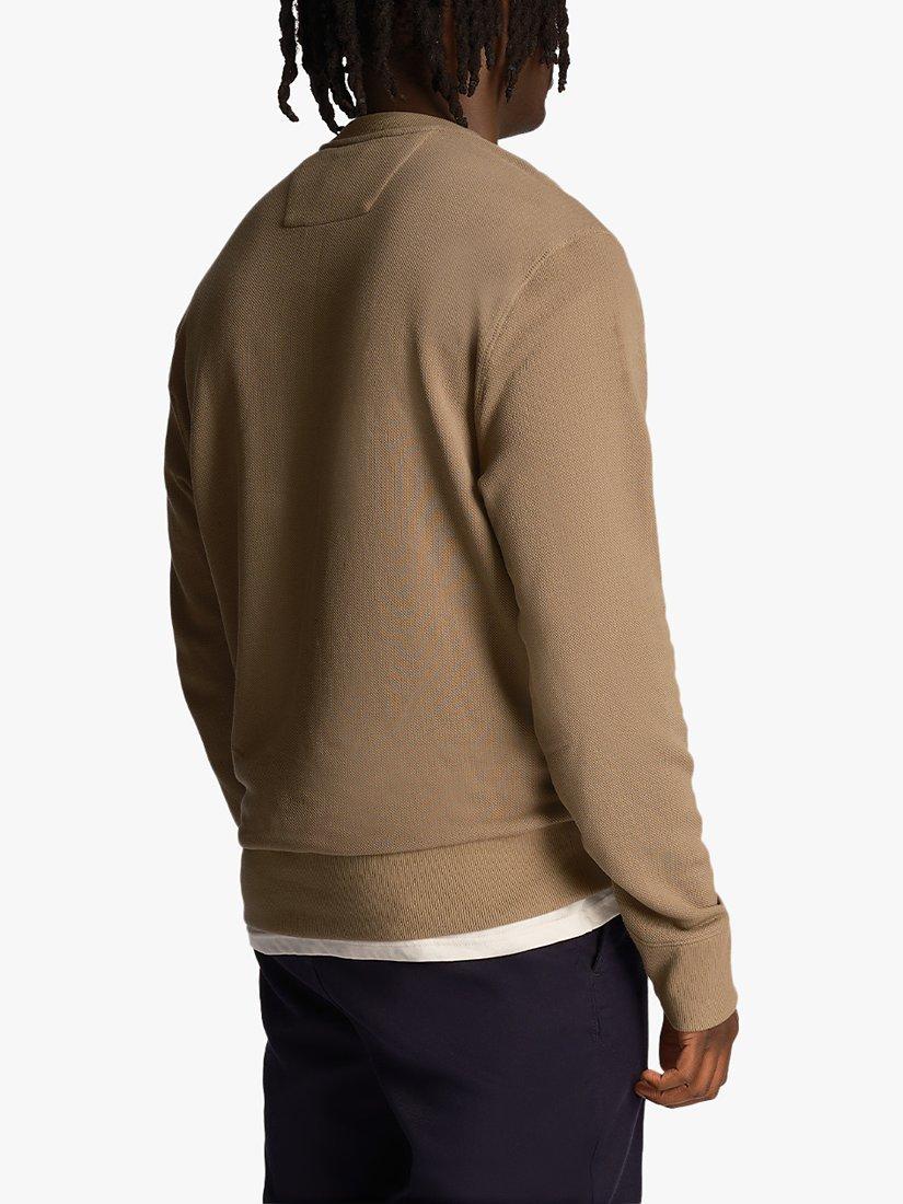 Product image 2 of 5, which shows Lyle & Scott Loopback Utility Sweatshirt, W837 Woolwich, S
