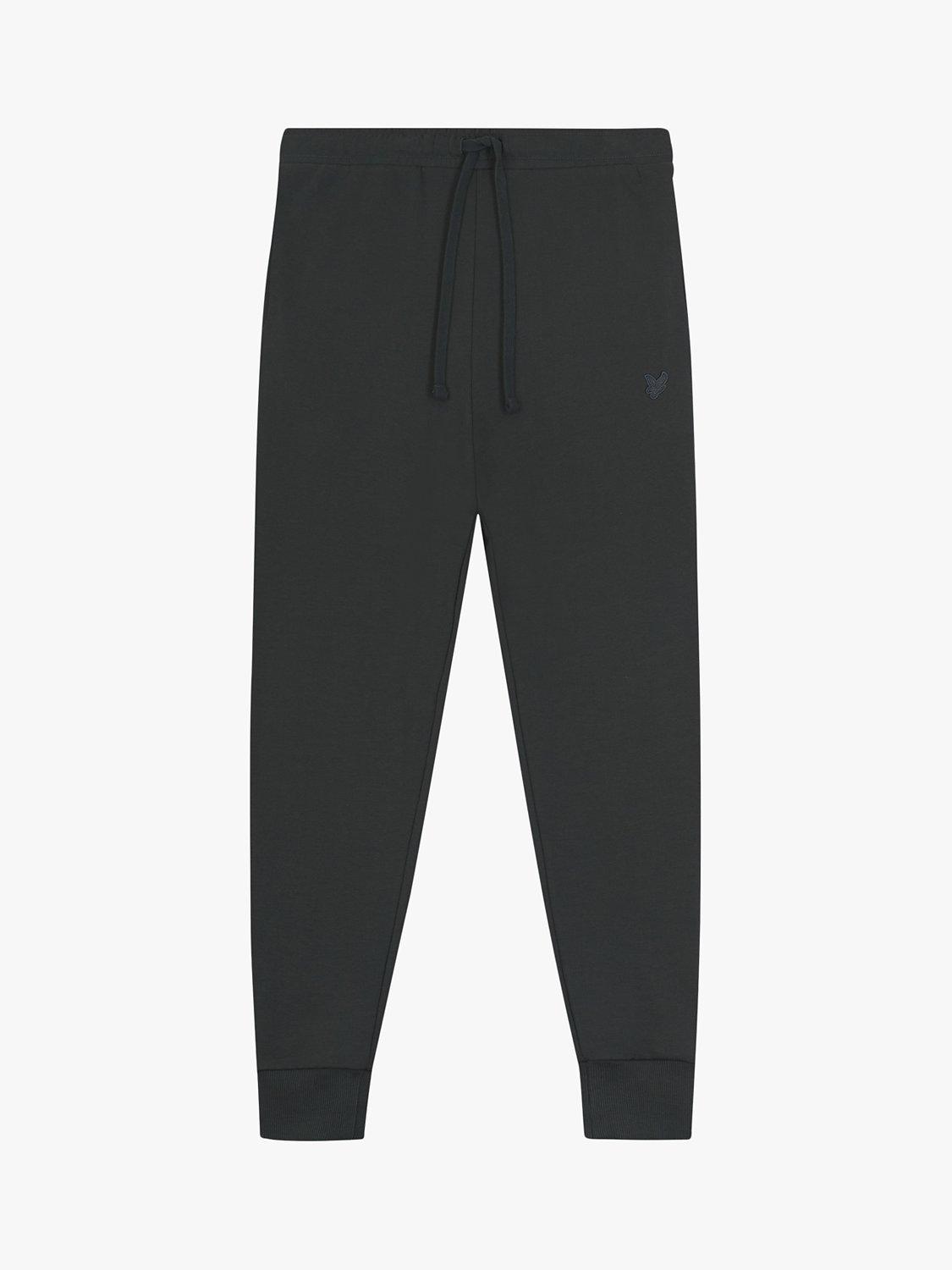 Product image 3 of 5, which shows Lyle & Scott Tonal Logo Joggers, W635 Gunmetal, XS