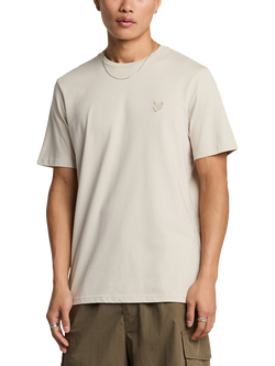 Lyle & Scott Tonal Logo Short Sleeve T-Shirt, W870 Cove