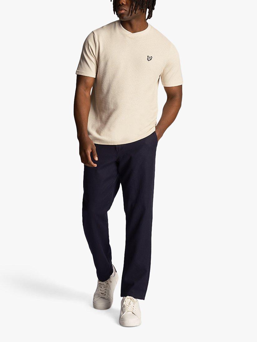 Product image 4 of 5, which shows Lyle & Scott Utility T-Shirt, Discovery Khaki, S