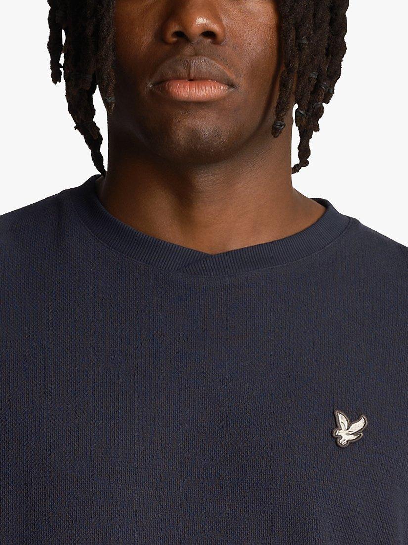 Product image 5 of 5, which shows Lyle & Scott Utility T-Shirt, Midnight Navy, S