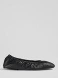L.K.Bennett Tayla Leather Folded Ballerina Pumps