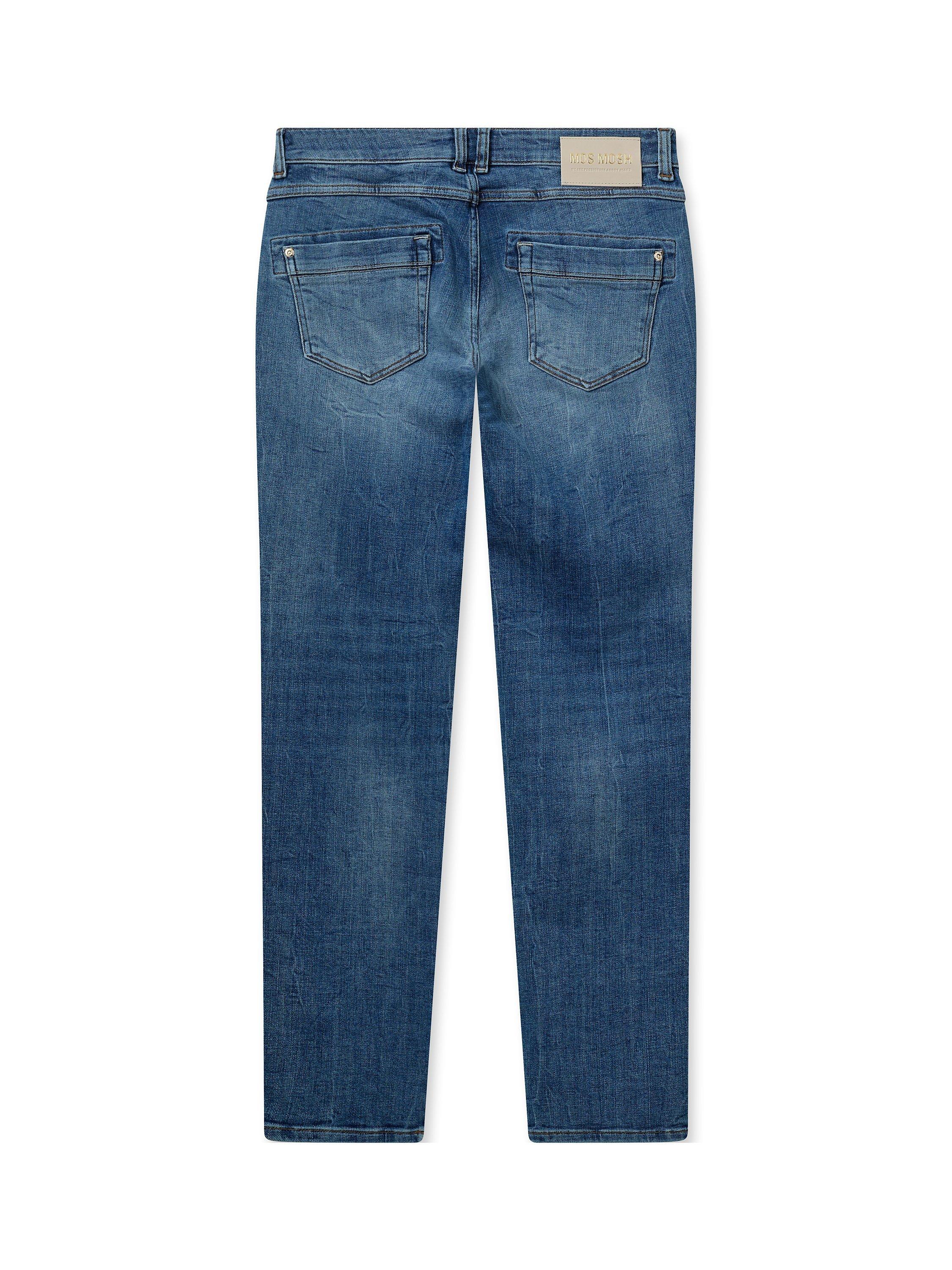 Product image 3 of 3, which shows MOS MOSH Carla Naomi Jeans, Blue, 26R