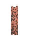 MOS MOSH Alohi Grace Leaf Print Maxi Dress, Dusty Olive/Multi