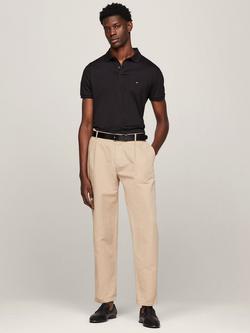 Tommy Hilfiger Regular Fit Polo Shirt, Black