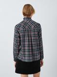 Barbour Tomorrow's Archive Gabriela Check Shirt, Navy/Red