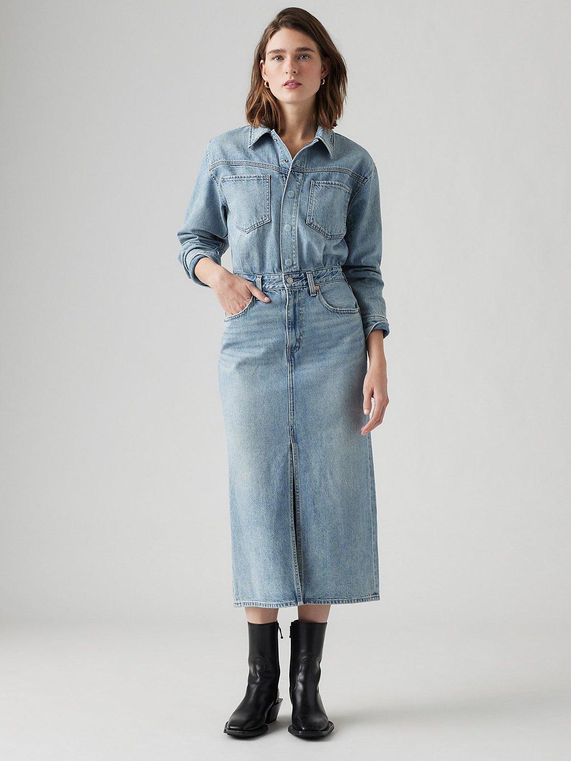 John lewis denim dresses best sale