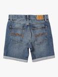 Nudie Jeans Josh Denim Shorts, Blue