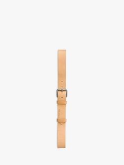 Nudie Jeans Pedersson Full Grain Leather Belt, Natural