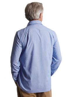 Rohan Finchley Lightweight Long Sleeve Shirt, Ridge Blue - view 2, Ridge Blue