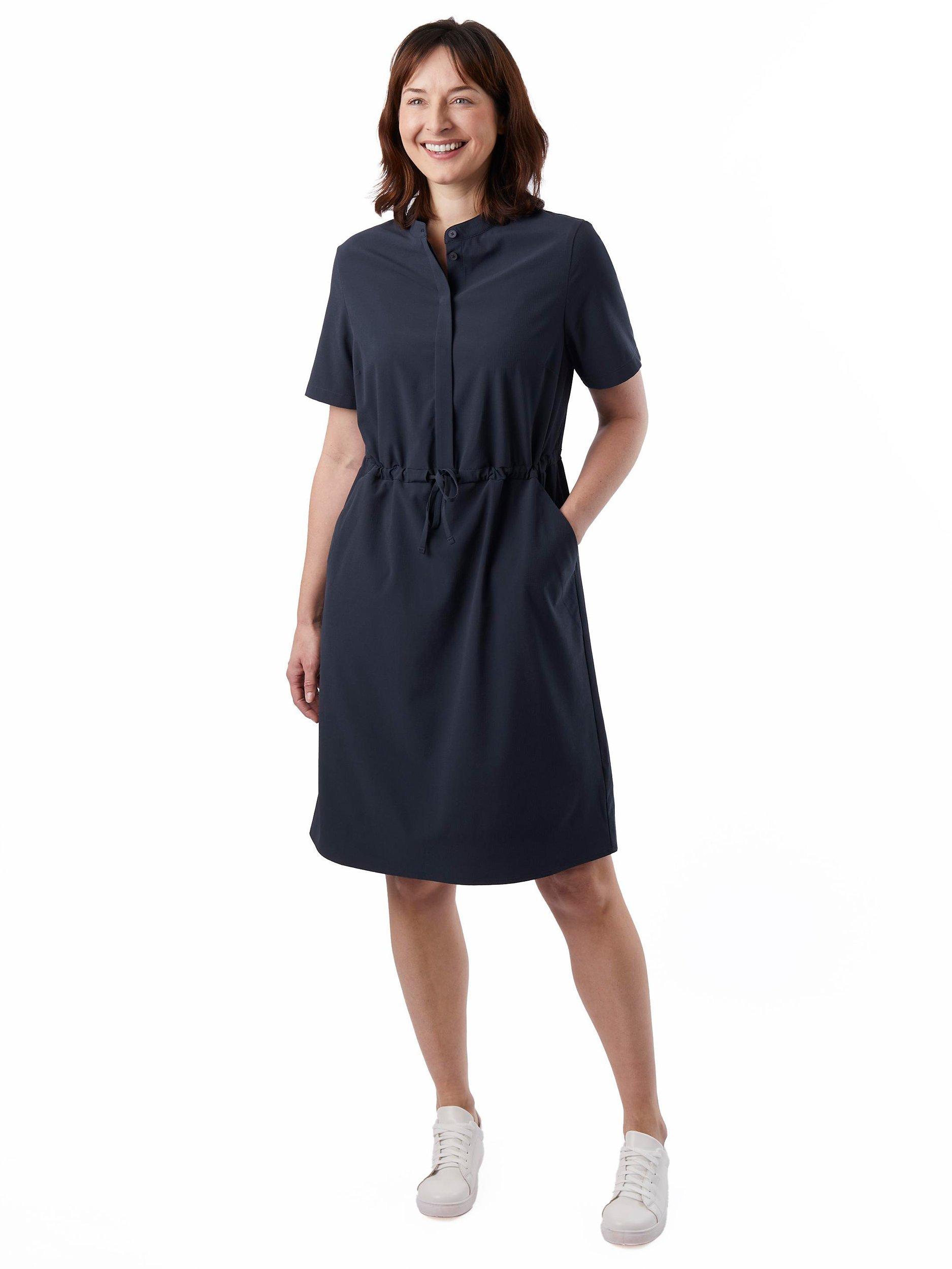 Rohan Azul Shift Midi Dress, True Navy