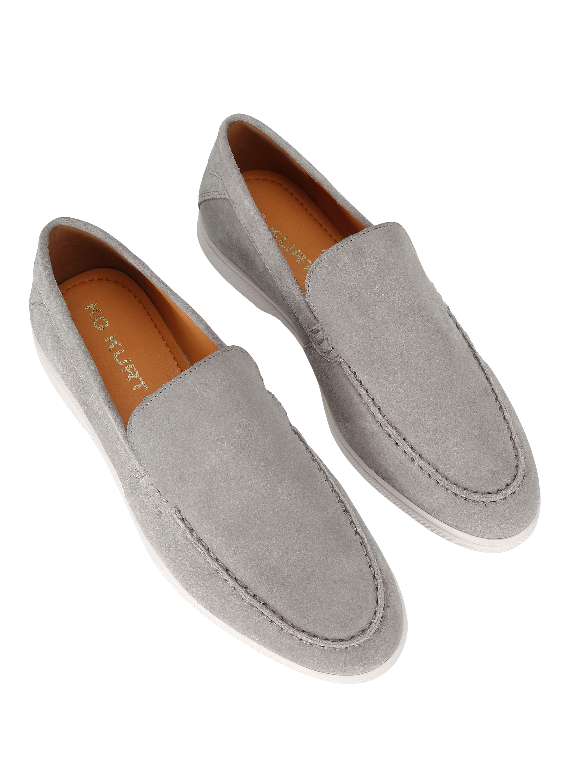 KG Kurt Geiger Ryan Loafers, Natural Beige, 6