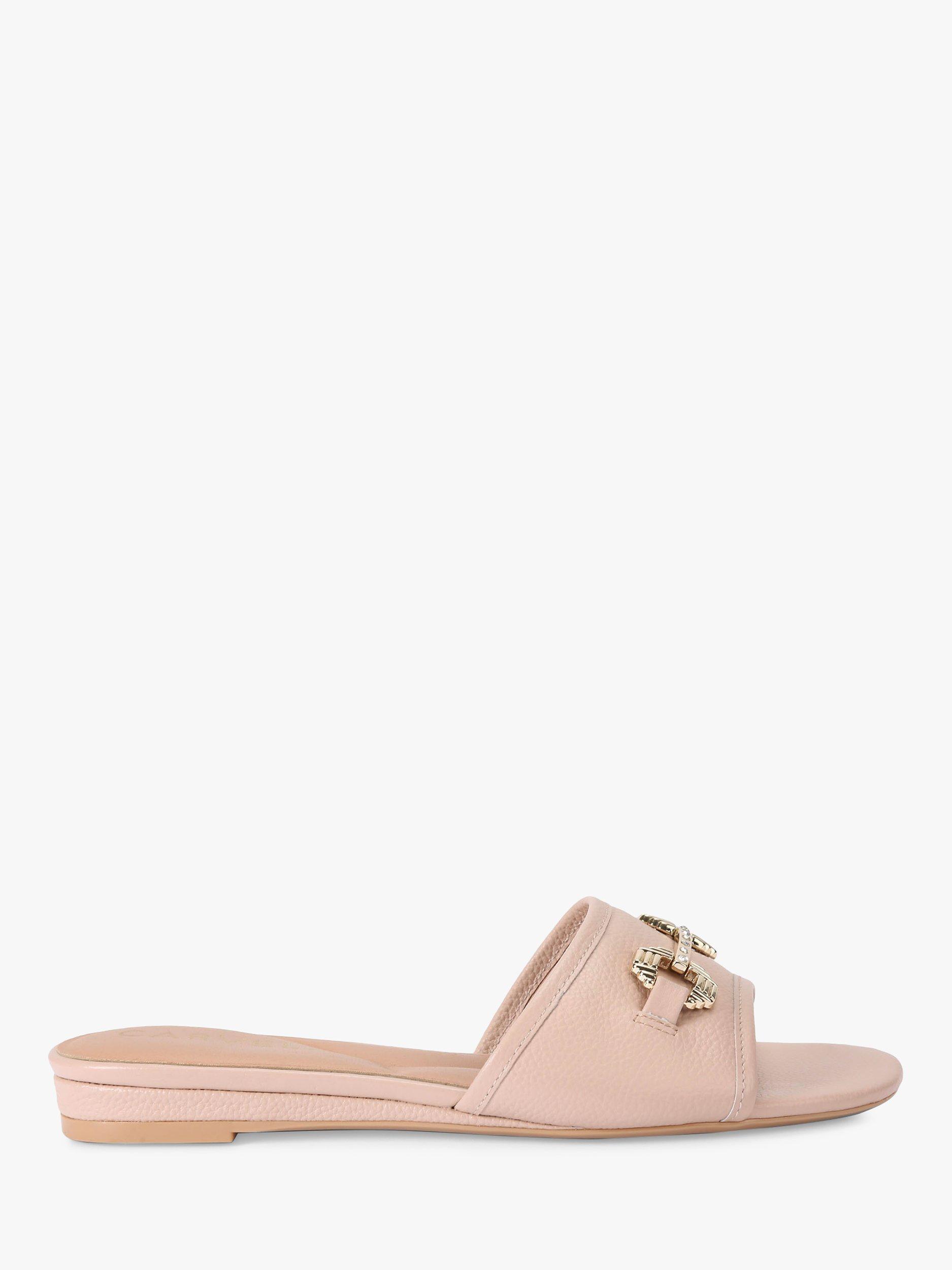 Carvela Poise Leather Sliders