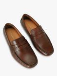 KG Kurt Geiger Rocky Leather Loafers, Tan
