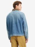 Levi's Full Zip Mechanics Denim Jacket, Blue