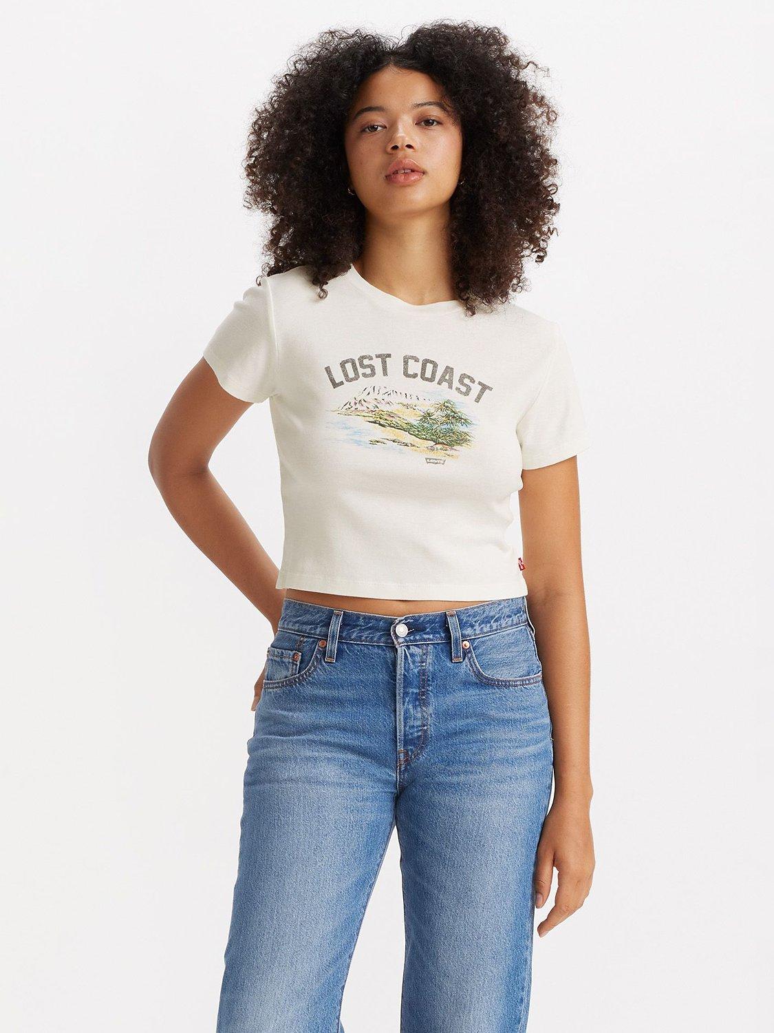 Levi's Lost Coast Graphic T-Shirt, Egret/Multi