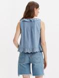 Levi's Fauna Ruffle Blouse, Serene Light Stone