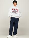 Tommy Hilfiger Boxy Luxe Sweatshirt, Silver Grey