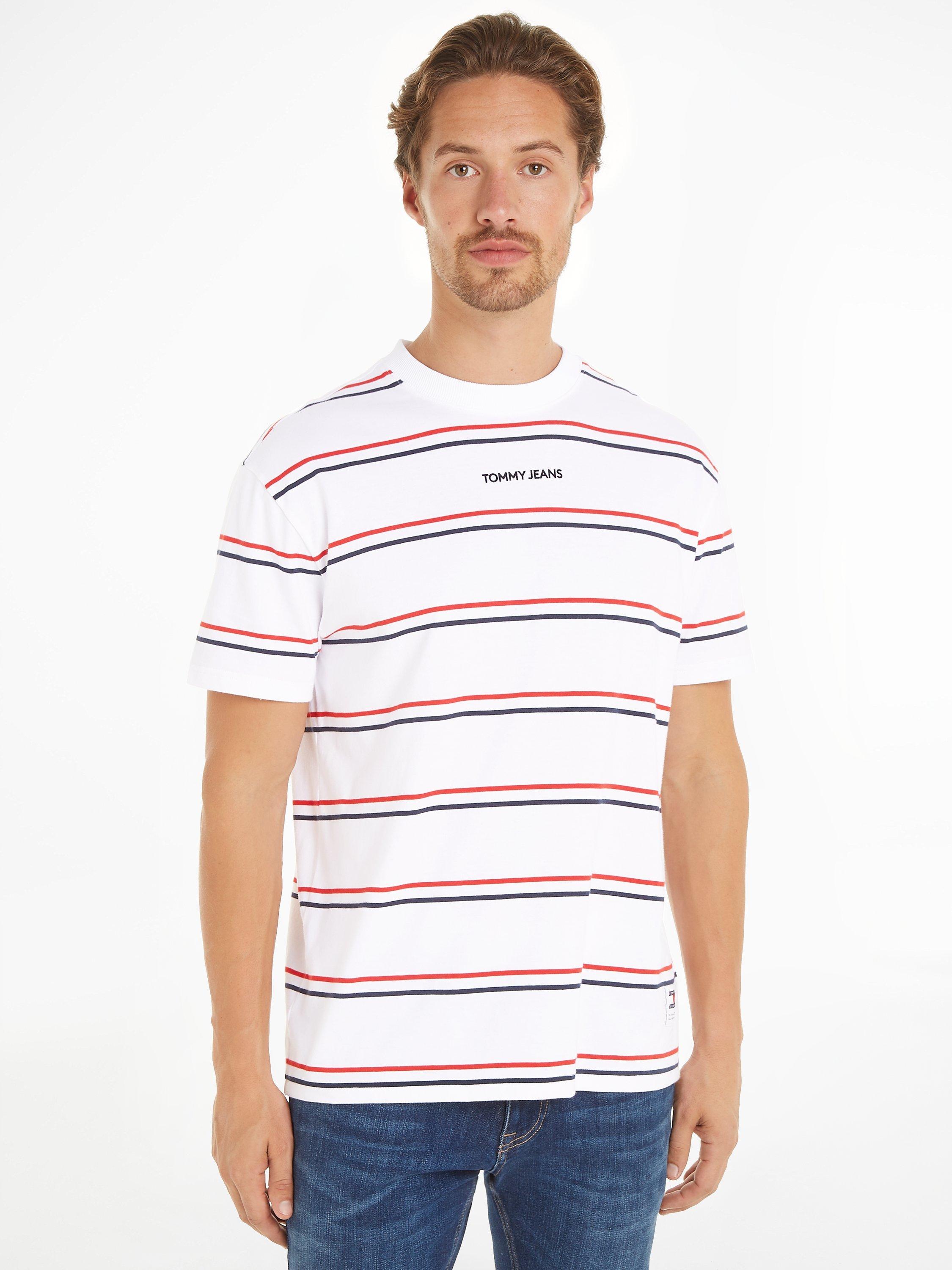 Tommy Jeans Stripe Regular Fit T-Shirt
