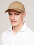 Tommy Hilfiger Logo Cotton Baseball Cap, Classic Khaki