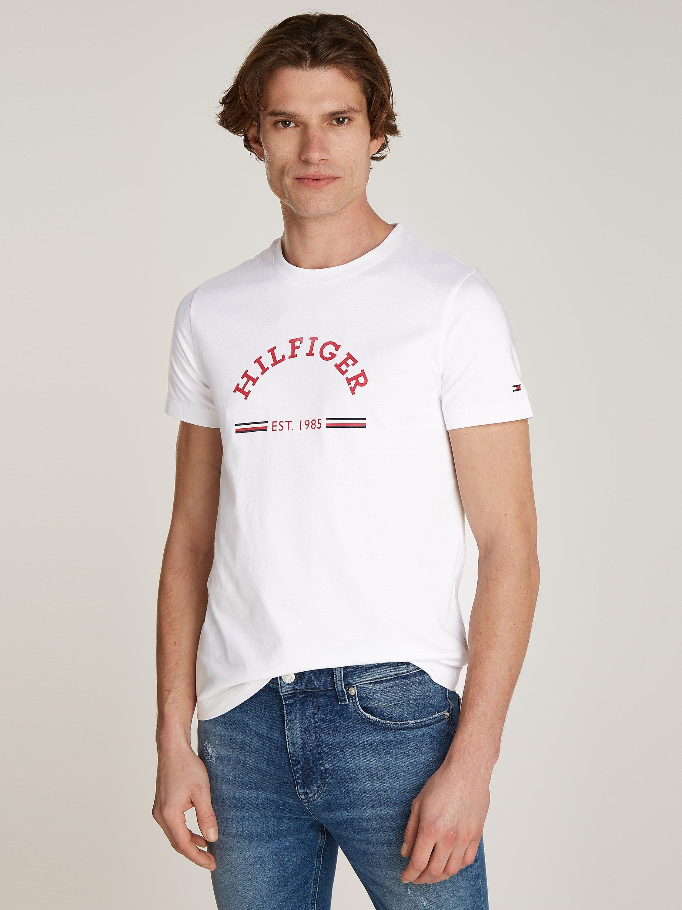 Tommy Hilfiger Archive Logo T-Shirt, White, XS