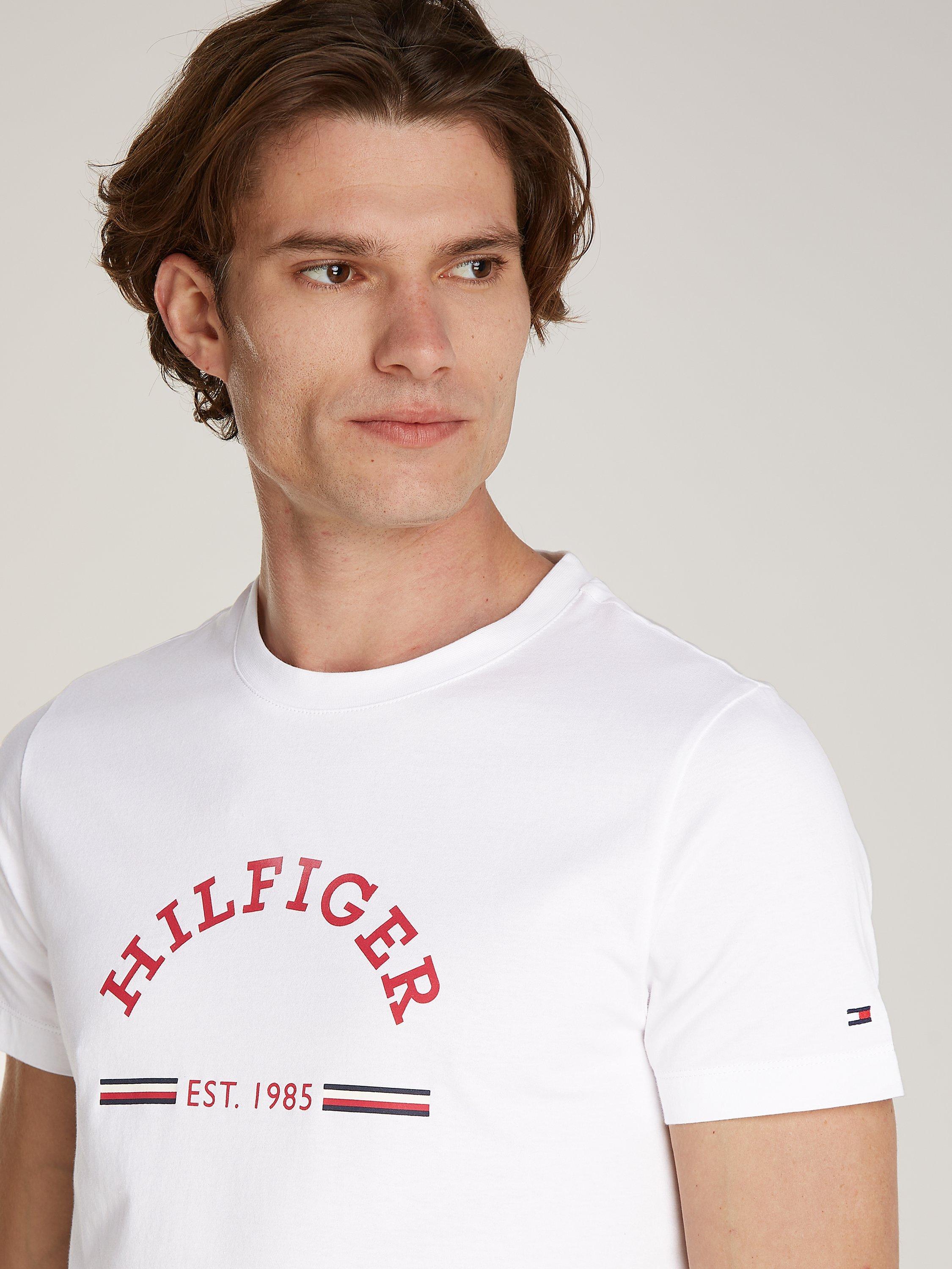 Tommy Hilfiger Archive Logo T-Shirt, White, XS