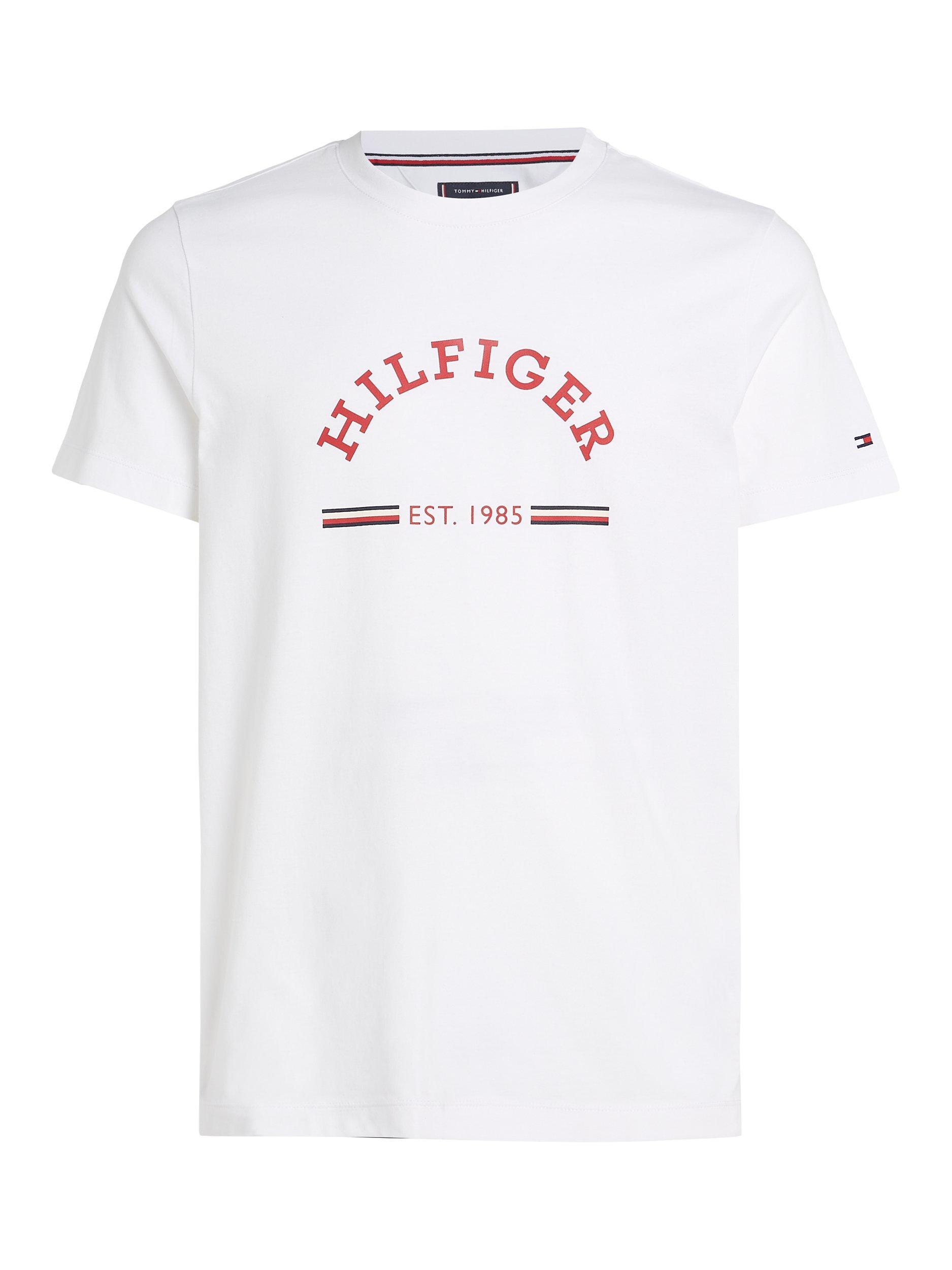 Tommy Hilfiger Archive Logo T-Shirt, White, XS