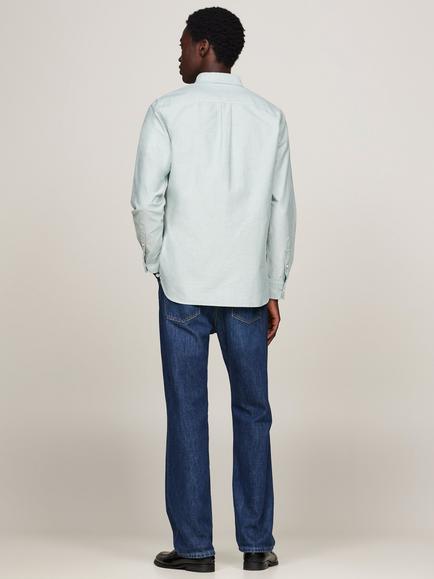 Tommy Hilfiger Heritage Oxford Shirt, Ornamental Green - view 2, Ornamental Green