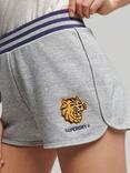 Superdry Vintage Collegiate Shorts, Athletic Grey Marl