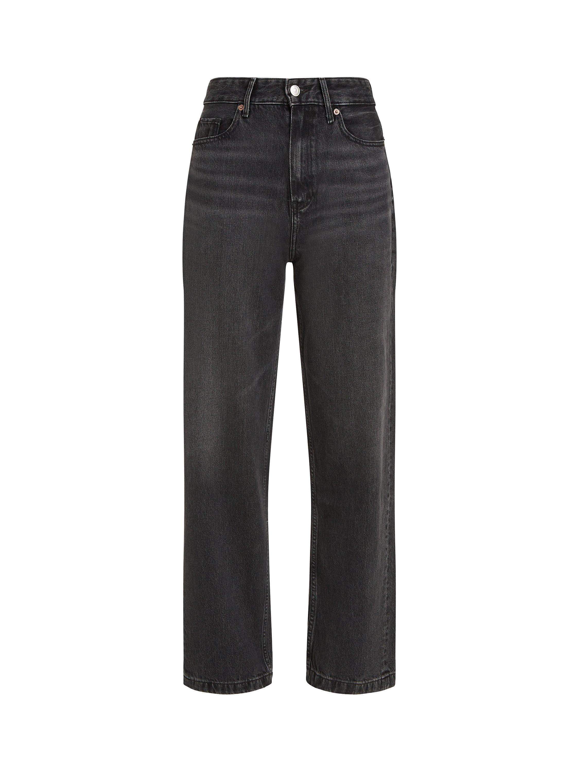 Product image 4 of 4, which shows Tommy Hilfiger Relaxed Straight Leg Jeans, Black, W29/L30