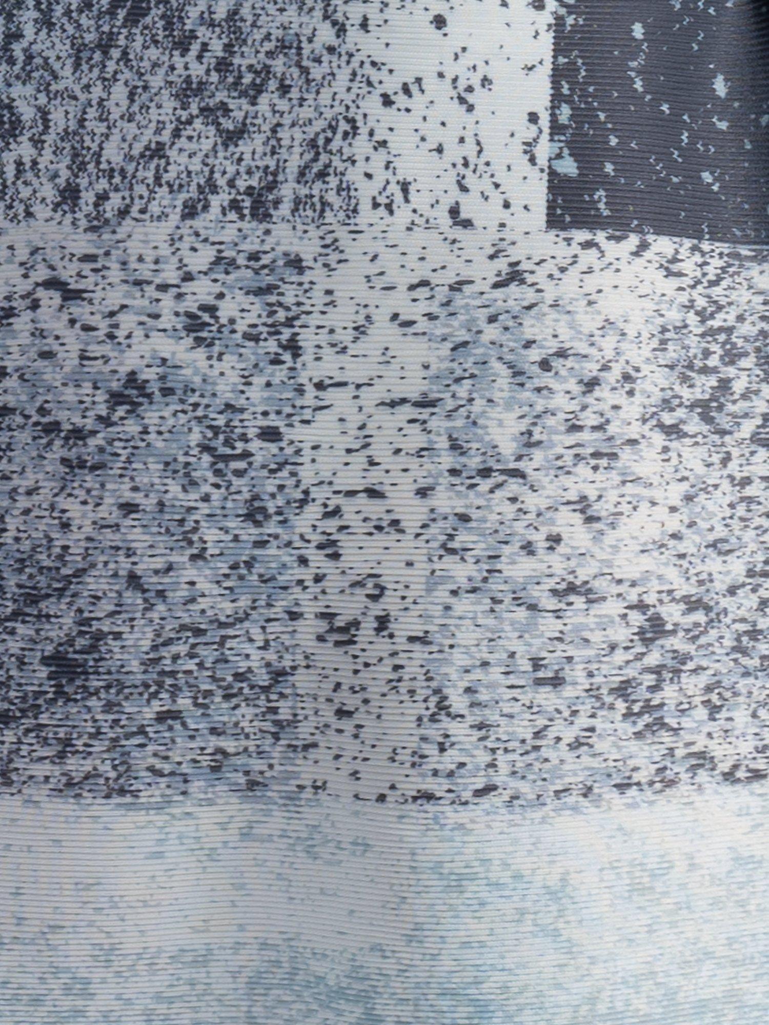 Product image 5 of 5, which shows chesca Plissé Square Print Dress, Opal/Charcoal, One Size
