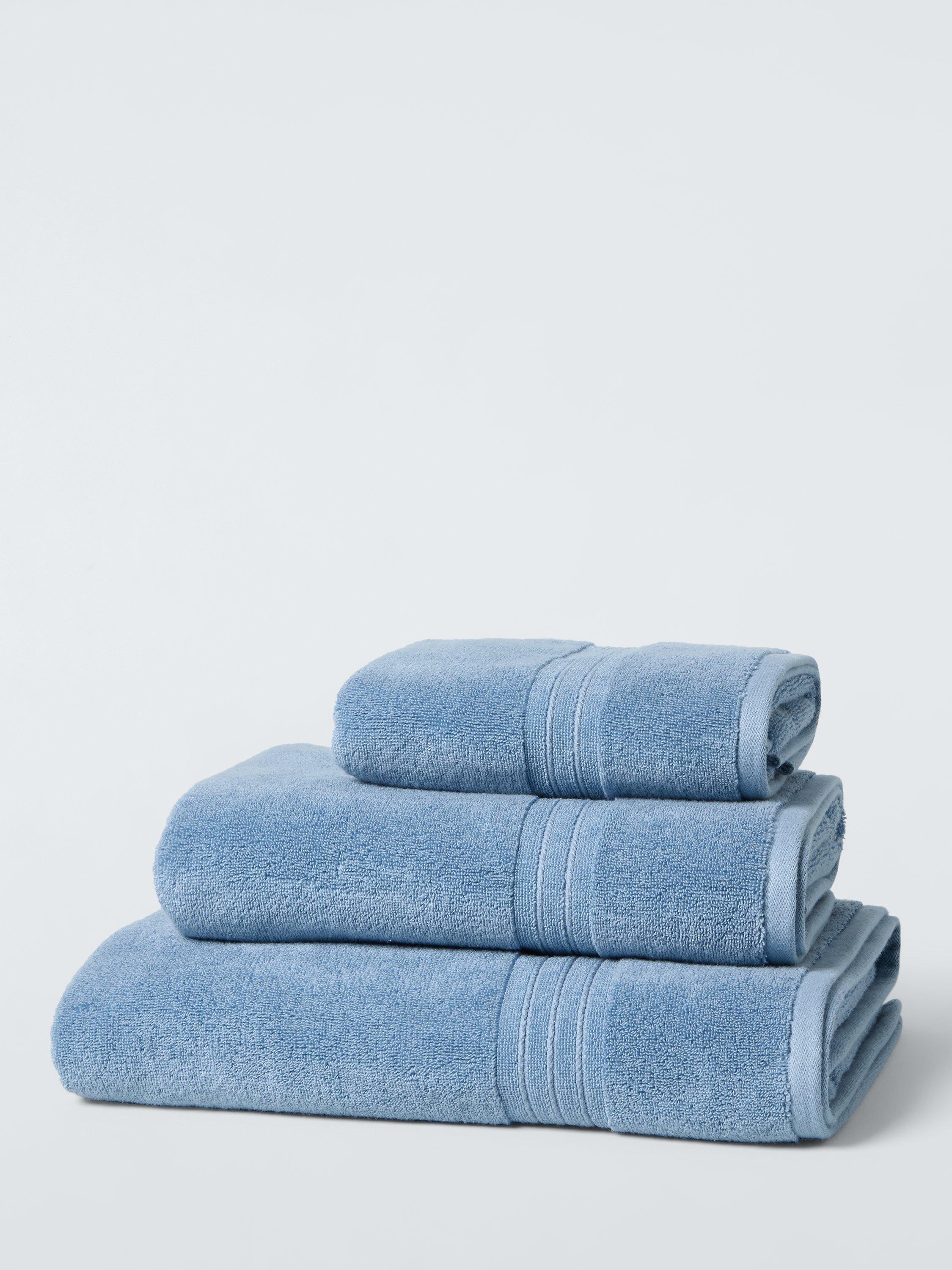 John Lewis Turkish Cotton Towels, Pacific