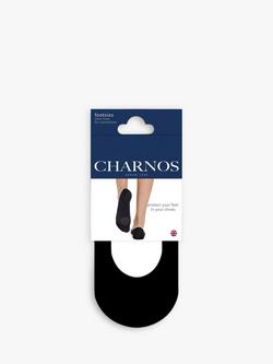 Charnos Padded Sole Shoe Liners, Black