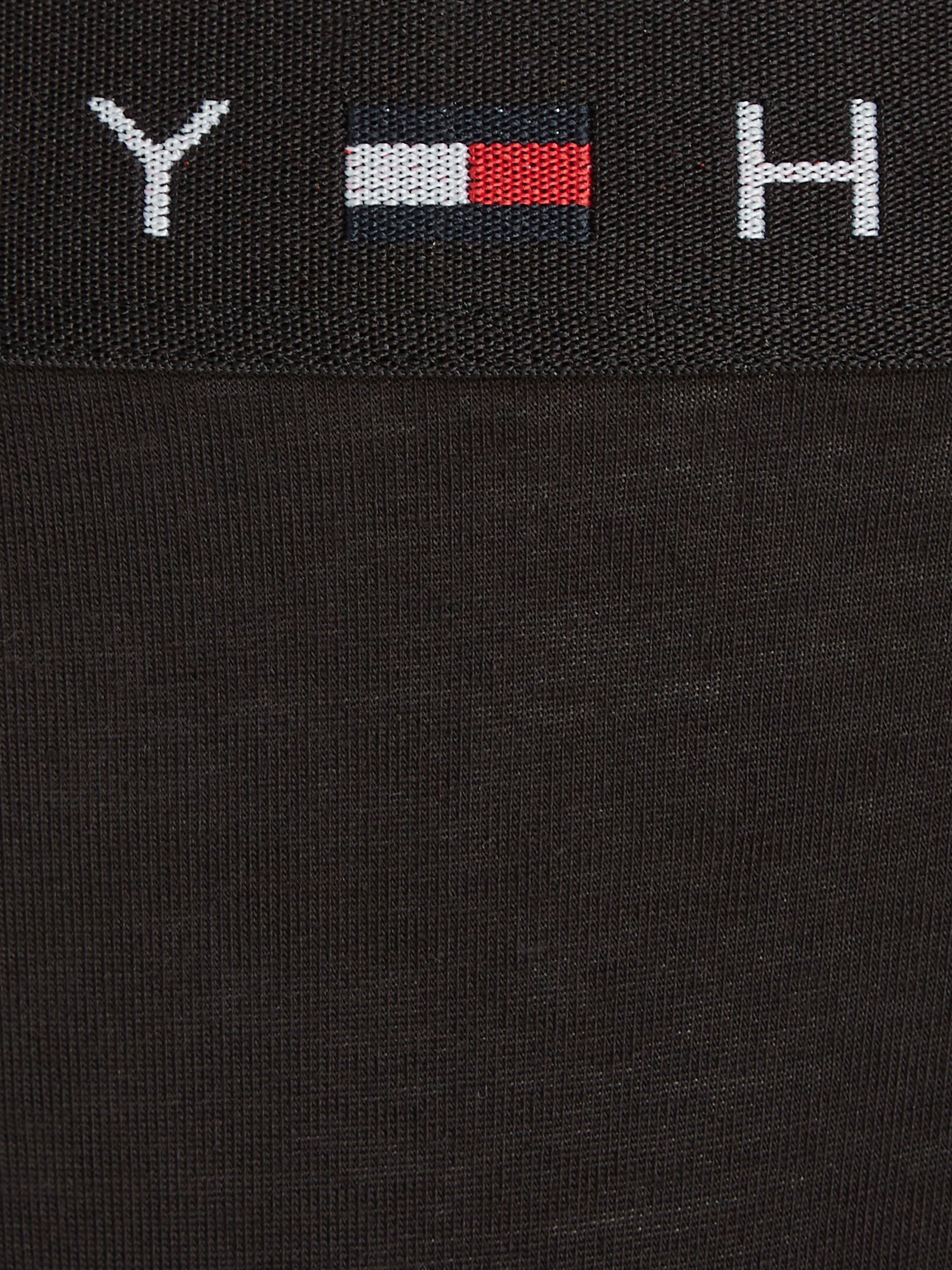 Product image 7 of 7, which shows Tommy Hilfiger Logo Waistband Thong, Black, XS