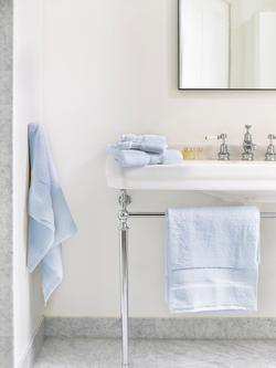 Jasper Conran London Zero Twist Cotton Fast Drying Towel - view 2, Pale Blue