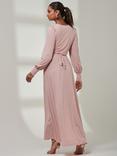 Jolie Moi Guilia Long Sleeve Maxi Dress