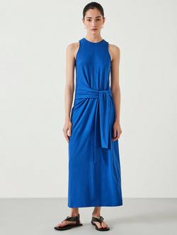 HUSH Isla Sleeveless Maxi Dress, Blue