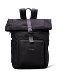 Calvin Klein Rolltop Backpack, Black