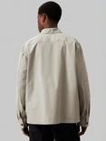 Calvin Klein Cotton Blend Overshirt, London Fog