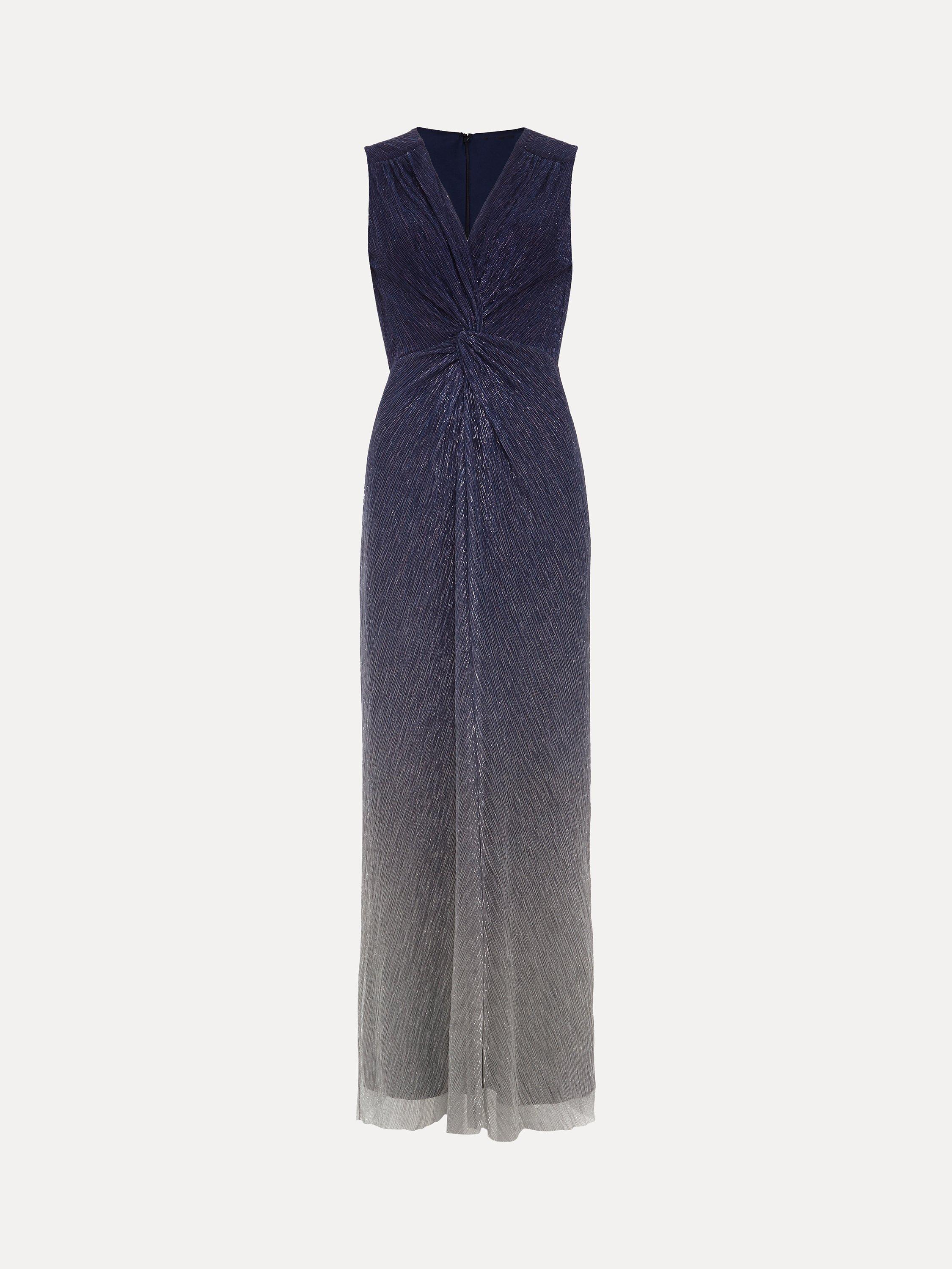 Phase Eight Sara Metallic Ombre Dress, Multi