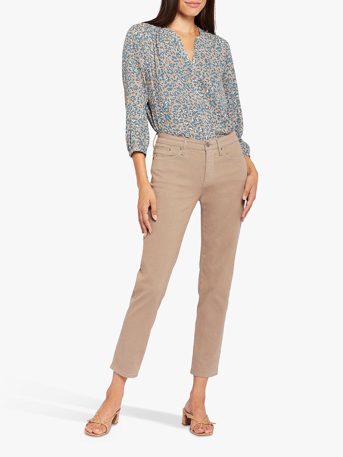 NYDJ Stella Tapered Jeans, Saddlewood
