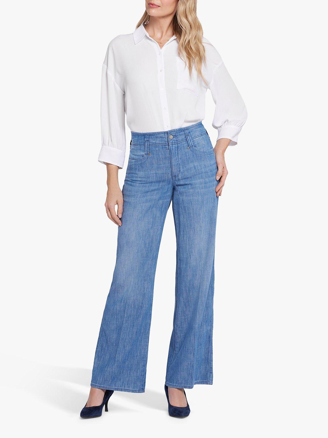 NYDJ Teresa Wide Leg Jeans, Corfu
